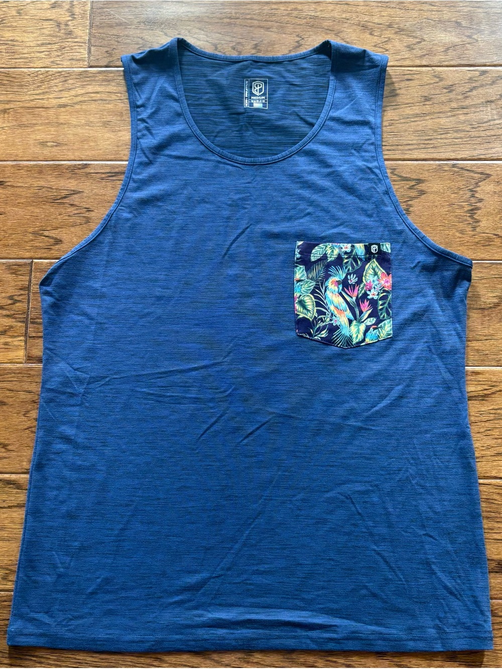 Born Primitive Tank Top Mens Floral Pocket Athletic Sleeveless Shirt size medium